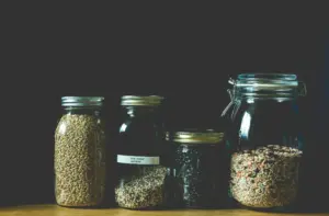 Seed cycling - Hormone balancing foods - Jars
